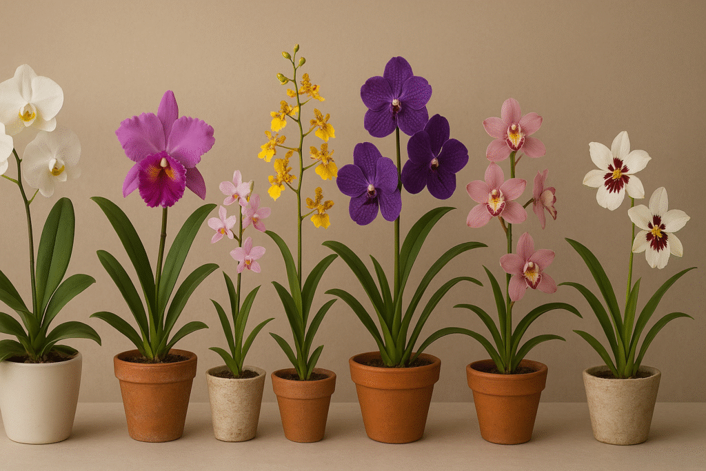 "Orquídeas mais cultivadas no Brasil."